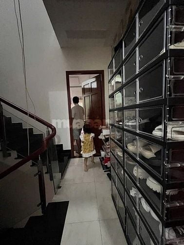 Nhà khu đồng bộ 4 x 14 đúc 1 lững 3 lầu hẻm 8m lê văn thọ p14 gò vấp 