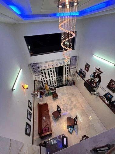 Nhà khu đồng bộ 4 x 14 đúc 1 lững 3 lầu hẻm 8m lê văn thọ p14 gò vấp 