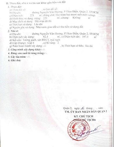 Bán nhà đất Thảo Điền, khu biệt thự 215 Nguyễn Văn Hưởng, 211m2 đất