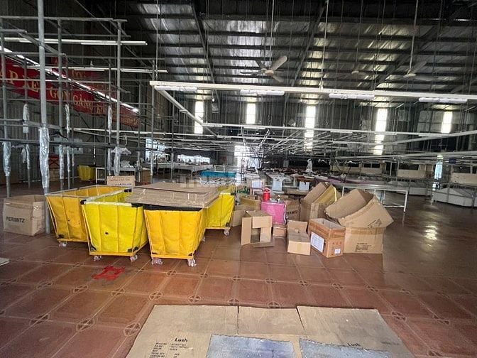 Cho thuê xưởng may Hóc Môn dt 5200m 