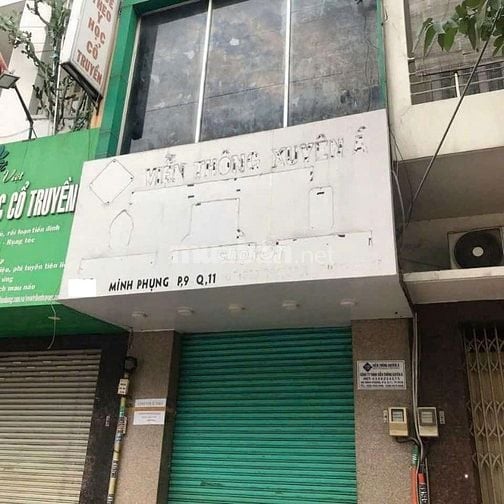 Cho thuê nhà mặt tiền Minh Phụng, P9, Q11 giá 19tr