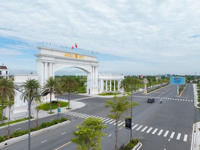Đất trung tâm hành chính thủ thừa Agora City, 19t/m2 sổ hồng lâu dài.