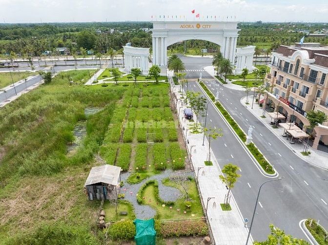 Đất trung tâm hành chính thủ thừa Agora City, 19t/m2 sổ hồng lâu dài.
