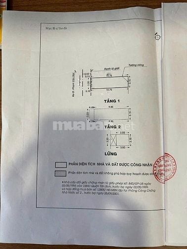 BÁN NHÀ GÓC 2 MẶT HXH PHẠM VĂN HAI 5TẦNG NGAY CHỢ PHẠM VĂN HAI 6 TỶ850