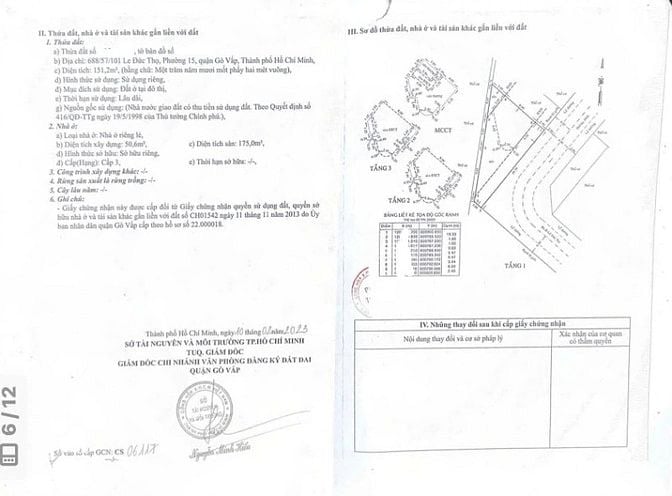 Cần bán nhà - lộ giới lớn đường Lê Đức Thọ
