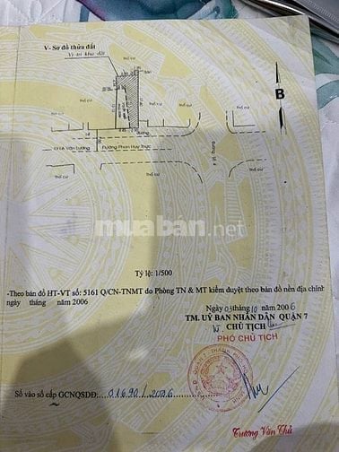 🌷 🌷 🌷 BÁN NHÀ MẶT TIỀN : 120 PHAN HUY THỰC - P. TÂN KIỂNG - Q. 7