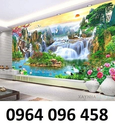 tranh gạch 3d ốp tường rào - CCX54
