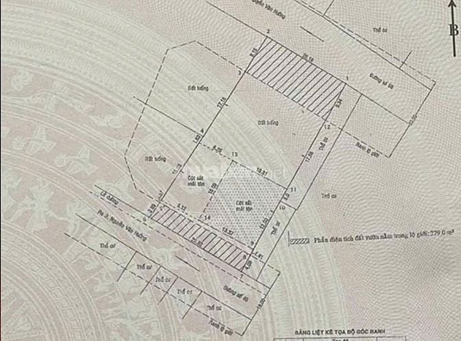  Bán nhà đất Thảo Điền – 2 mặt tiền trước sau, diện tích hơn 1000m²