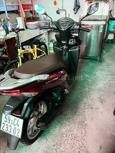 @Để lại Honda Vision đỏ đô bản cao cấp