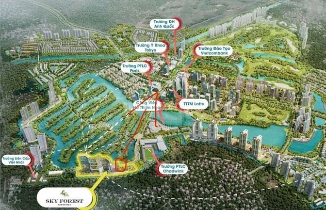 CHÍNH CHỦ BÁN NHANH rẻ hơn 1 Tỷ - Duplex Sky Forest - DTSD 136m2 - Chỉ
