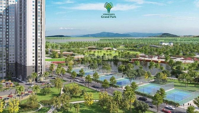 Bán căn hộ chung cư Vinhomes Grand Park, 4,6 tỷ, 70m2, 2PN, 2WC, vay n