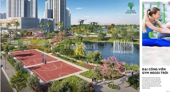 Bán căn hộ chung cư Vinhomes Grand Park, 4,6 tỷ, 70m2, 2PN, 2WC, vay n