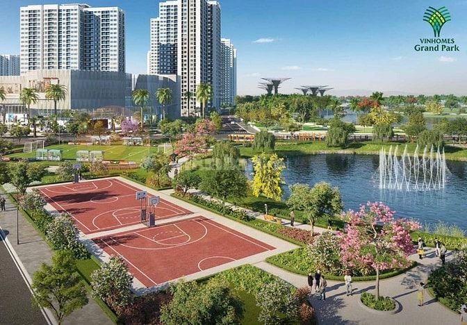 Bán căn hộ chung cư Vinhomes Grand Park, 4,6 tỷ, 70m2, 2PN, 2WC, vay n