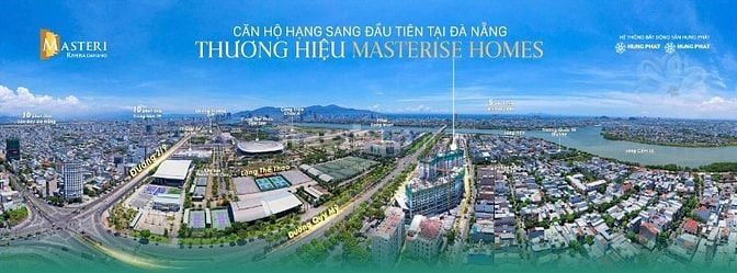 Căn hộ Masteri Rivera Đà Nẵng - Chiết khấu 18% - Hỗ trợ lãi 33 Tháng