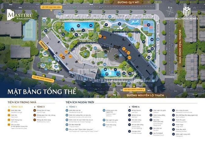 Căn hộ Masteri Rivera Đà Nẵng - Chiết khấu 18% - Hỗ trợ lãi 33 Tháng