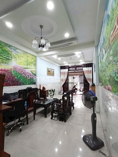 Nhà hẻm nhựa 7m đường Cầu Xéo, quận Tân Phú, 4x17m, 2 lầu + ST: giá 8.