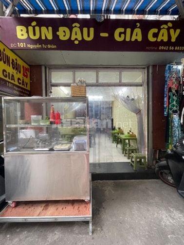 Cho thuê cửa hàng mặt chợ, cư dân đông sáng chiều