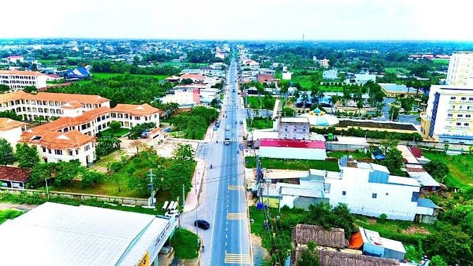 Nền đất 163m2 Đối diện VinGroup-Sát trường Học THPT Hậu Nghĩa-Thổ Full