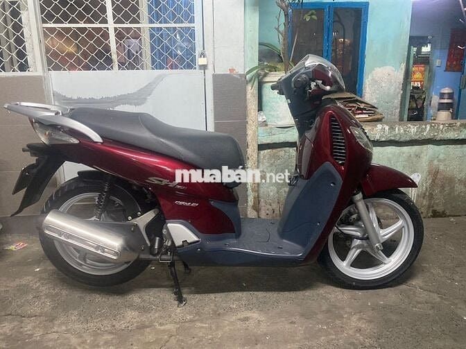 SH 150i nhập Ý 2008 máy zin chưa rớt đầu màu đỏ đô