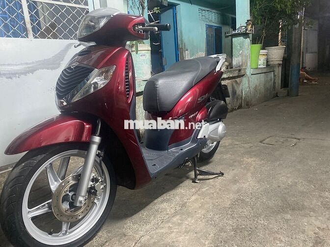 SH 150i nhập Ý 2008 máy zin chưa rớt đầu màu đỏ đô