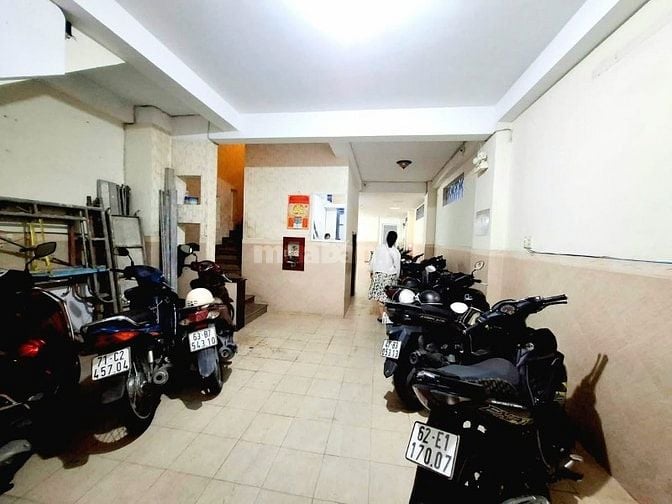 MẶT TIỀN CHDV 7 TẦNG CHỢ VẢI " PHÚ THỌ HOÀ" 150m2 ( 5.2x29m)THUÊ 120TR