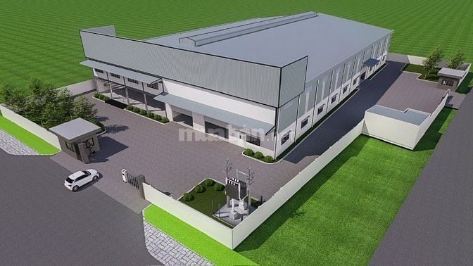Cho thuê kho xưởng, vị trí đẹp mặt tiền Tỉnh Lộ 830C Bến Lức, 5500m2