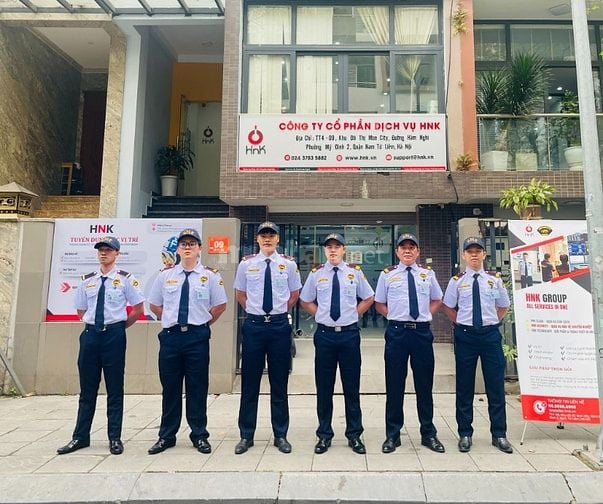 CTY HNK tuyển bảo vệ làm tại Tòa Nhà - Văn Phòng Quận 3, Quận 7