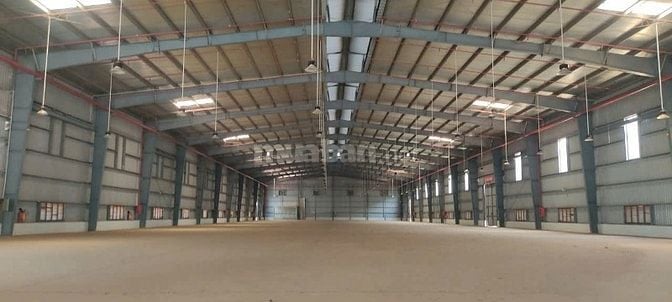 Cho thuê kho xưởng 6.500m2, KCN Đức Hòa,Long An,KV:11.000m2,X: 6.000m2
