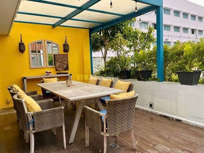 Cho thuê Biêt thự Cộng Hoà, P.4, Q. TB. 8x20m. Hầm 4L. Giá 75tr