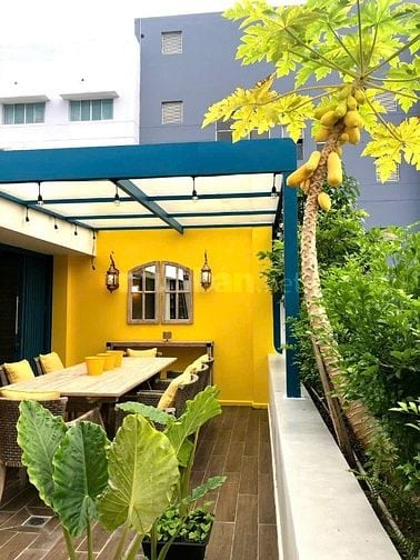 Cho thuê Biêt thự Cộng Hoà, P.4, Q. TB. 8x20m. Hầm 4L. Giá 75tr