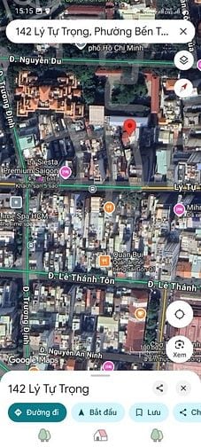 Bán Nhà Mặt Tiền 142-150 Lý Tự Trọng, P. Bến Thành, Quận 1