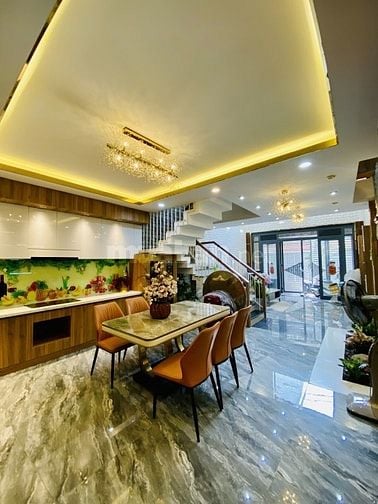 NGUYỄN OANH GÒ VẤP - HẺM THÔNG 10m - 4.5 x 18 - 5 TẦNG - 9.5 TỶ
