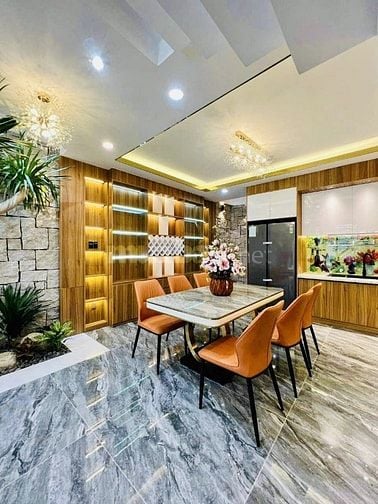 NGUYỄN OANH GÒ VẤP - HẺM THÔNG 10m - 4.5 x 18 - 5 TẦNG - 9.5 TỶ