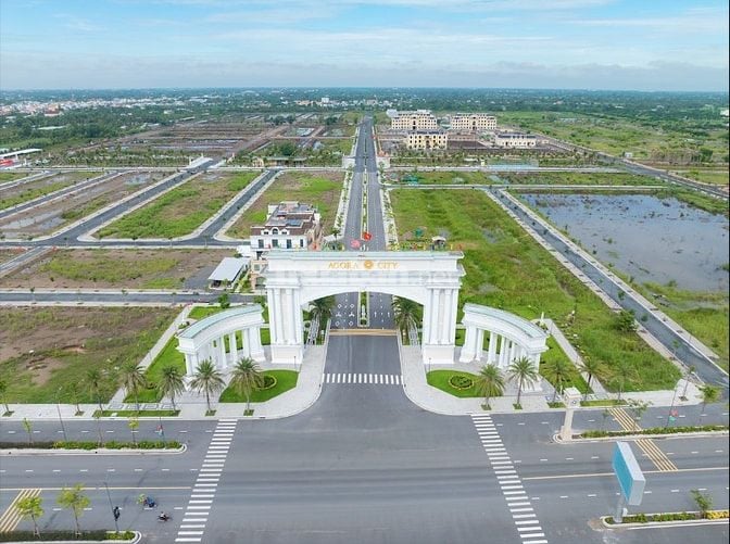 Agora City khu đô thị trung tâm hành chính Thủ Thừa Long An. SH riêng.