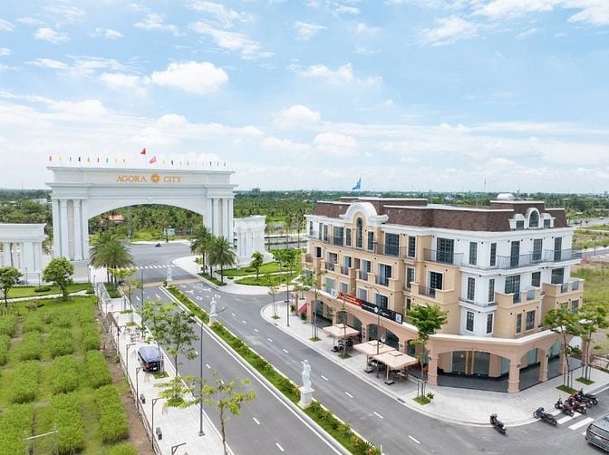 Agora City khu đô thị trung tâm hành chính Thủ Thừa Long An. SH riêng.
