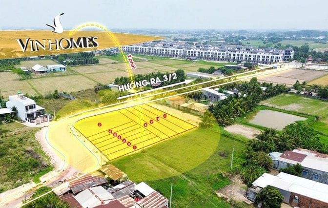 Cơ hội đầu tư sinh lời:Đất chính chủ ngay trung tâm thị trấn Hậu Nghĩa