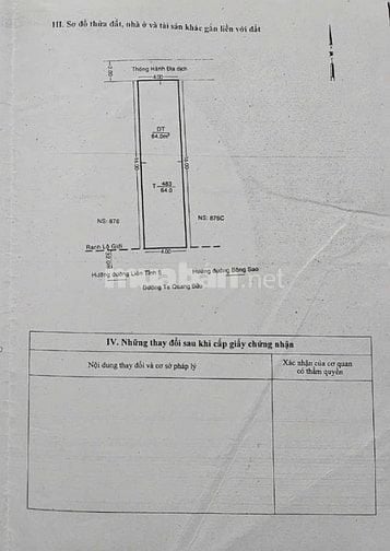 🌷 🌷 🌷 BÁN NHÀ MẶT TIỀN : 874D TẠ QUANG BỬU - P. 5 - Q. 8 - TPHCM