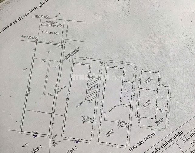Bán nhà 3 tầng mặt tiền Phan Tôn, Q1 – Dt 8x26m – Vị trí đắc địa