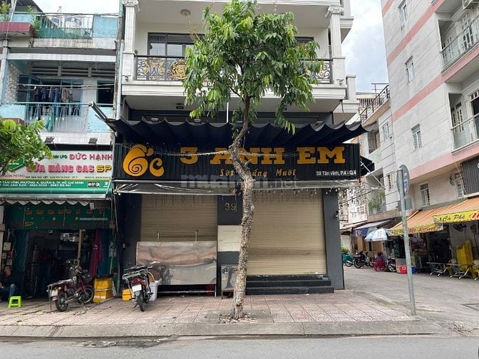 Cho thuê mặt bằng Góc 2mt 39-41 Tân Vĩnh, Phường 4, Quận 4