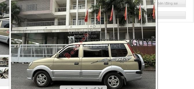 Cần bán xe Mitsubishi Jolie bánh treo sx-2005 phung xăng điện tử
