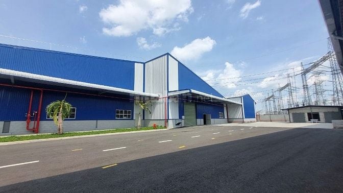 Kho xưởng mặt tiền Quốc Lộ 1A, Bình Tân, KV : 8.000m2, Xưởng : 5.000m2