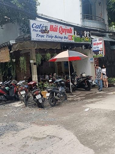 Cần sang quán cafe góc 2 mặt tiền đường Nguyễn Trường Tộ giá 130tr