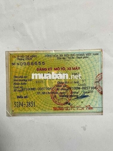 WAVE 100 THÁI TP HỖ TRỢ GÓP NH NỢ XẤU OK CÓ ĐỖI XE
