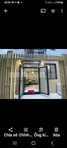 Bán nhà xây 4 lầu, Hẻm 3m 686 CMT8, P5, TB. DT: 55 m2. Giá: 8,4 Tỷ