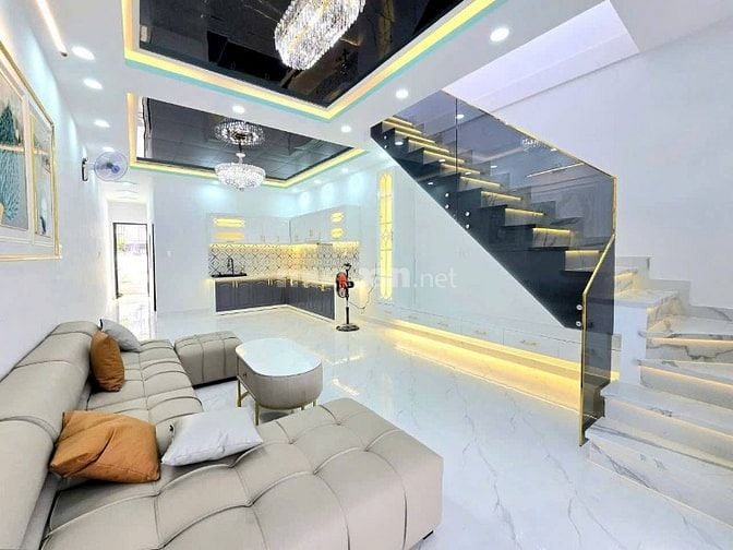 Cần bán gấp nhà Nơ Trang Long P11 BT_58m2_1 tỷ 060tr Sổ Riêng - C.Chủ