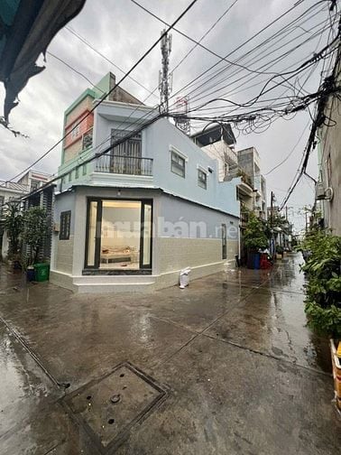 CẦN BÁN NHÀ GÓC 2 MẶT TIỀN - NHÀ MỚI XÂY