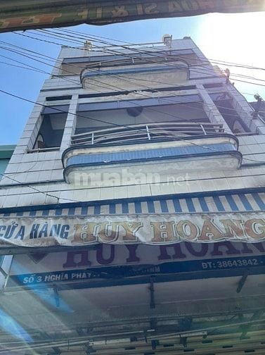 Cho thuê nhà 3,5 tấm, MT chợ Số 3 Nghĩa Phát, P.6, Quận Tân Bình
