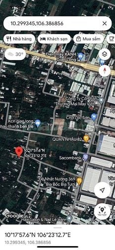 Đất đẹp đường ôto sát bên Kcn Giao Long