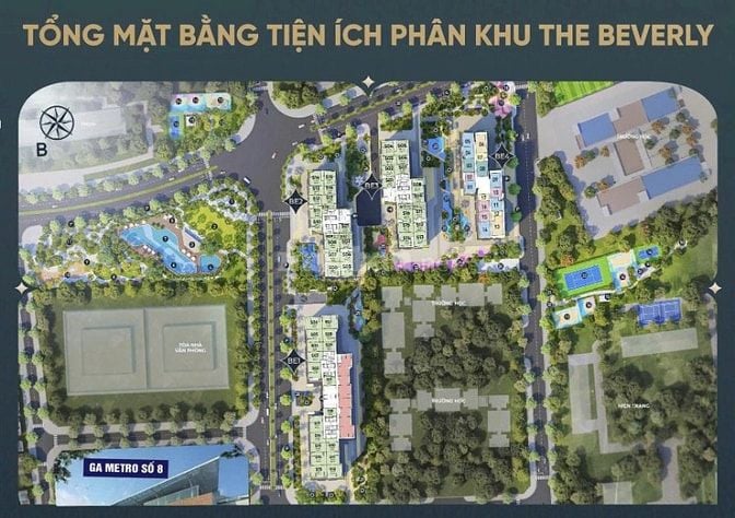 CHÍNH CHỦ BÁN SHOP CHÂN ĐẾ MẶT SẢNH BEVERLY, DƯỚI 10 TỶ, 0984061518