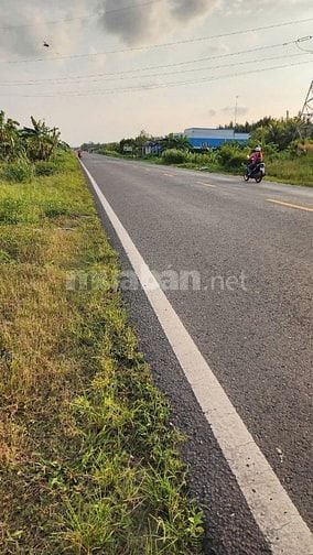 BÁN ĐẤT MẶT TIỀN QL.60 (MỚI) ĐỐI DIỆN QH.DỰ ÁN CỤM CÔNG NGHIỆP HÒA LỘC